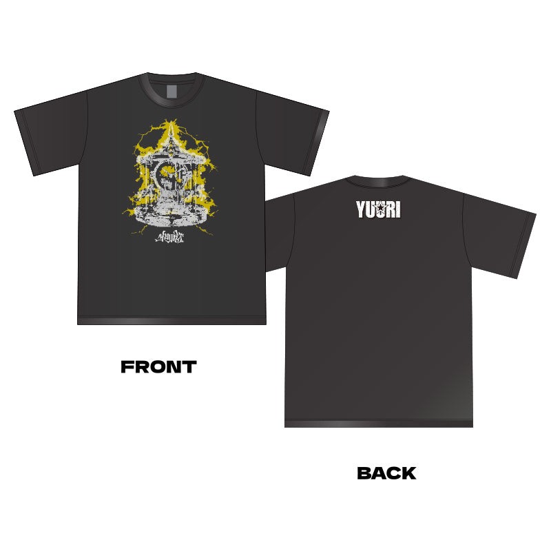 🌪️ 優里 - Fes 2026 - T-shirt Vol.1(Vintage Black) ♪︎