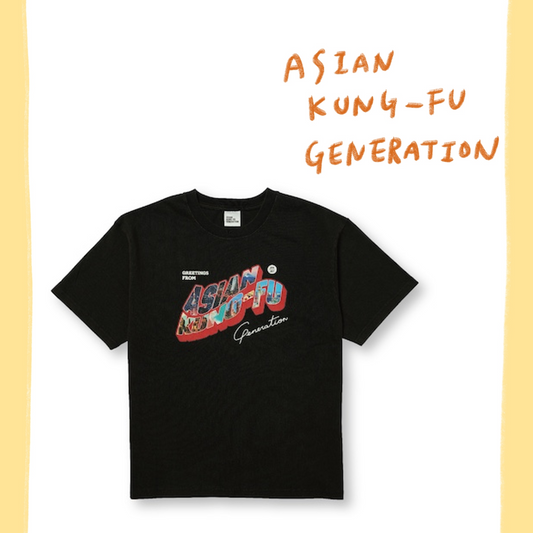 🍂 ASIAN KUNG-FU GENERATION - 2025 OFFICIAL GOODS - GREETINGS FROM AKFG T-Shirt ♪︎