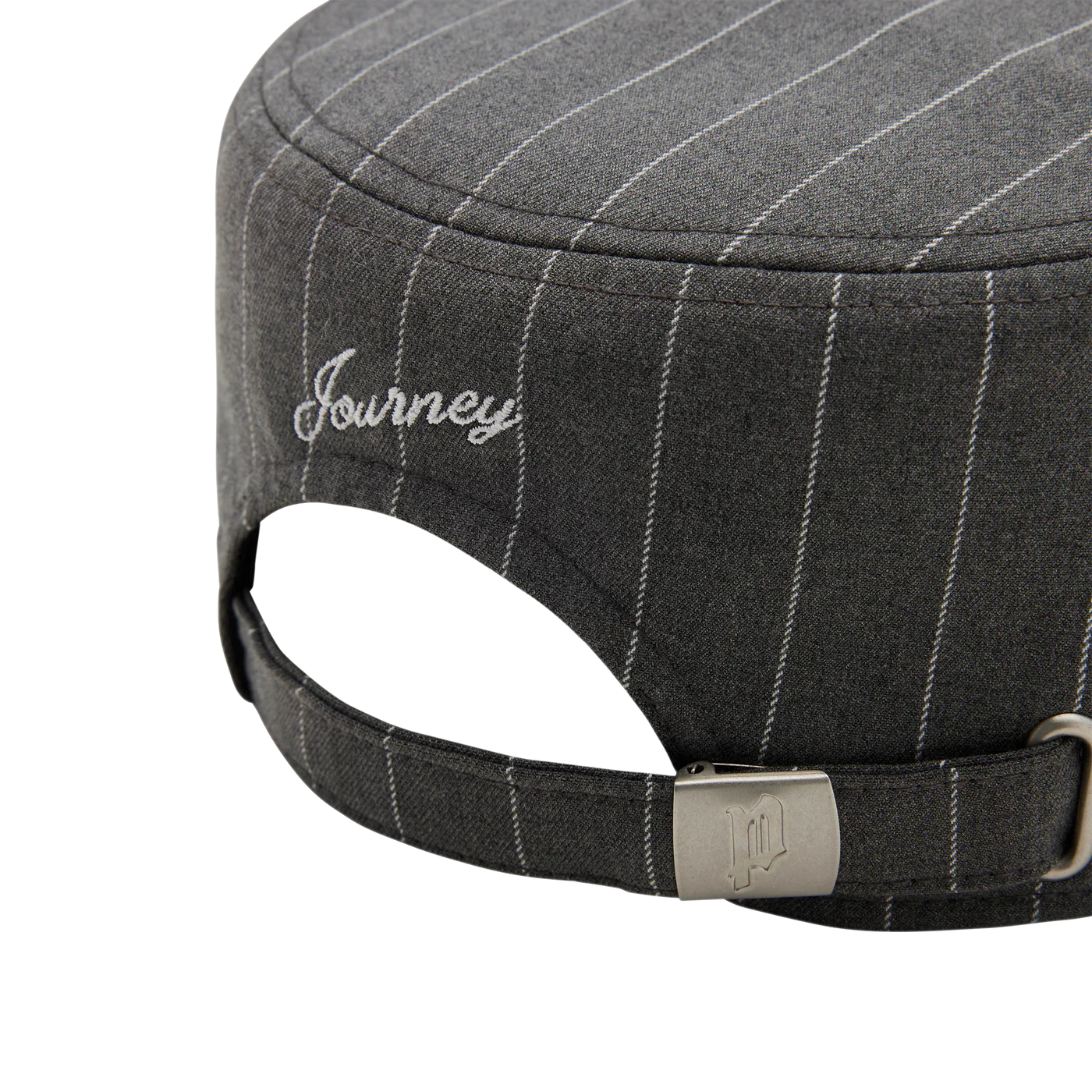 👑🐂 Pointless Journey 常田大希 - STRIPE PILLBOX CAP– GREY ♪︎ - 【長期預購-6月下旬】