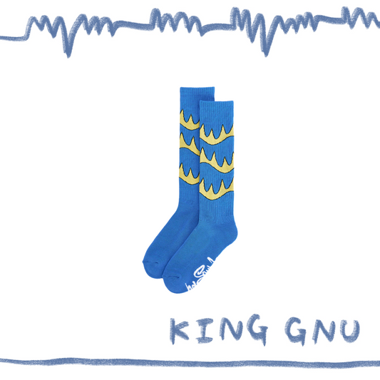 👑🐂 King Gnu - CEN+RAL Tour 2026 - GUNYA CROWN 襪子 ♪︎ - 【長期預購-202607】