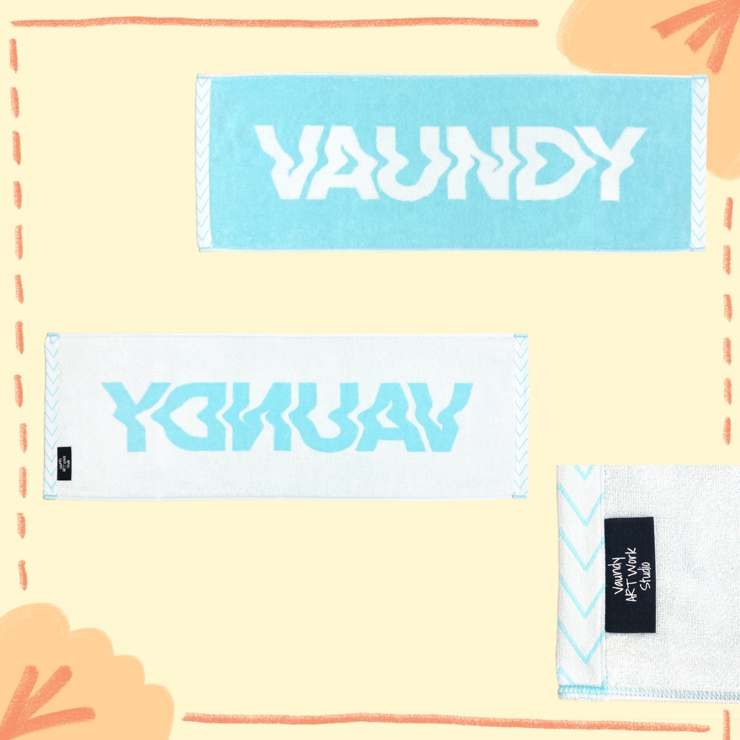 🍥 Vaundy - 周邊商品 - 毛巾 ♪︎