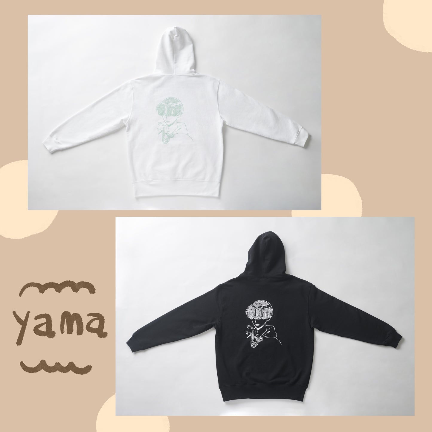 ☄️ Yama - 2023AW - Logo Hoodie ♪︎