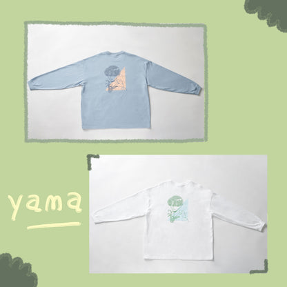 ☄️ Yama - 2023AW - Logo Long T-shirts ♪︎