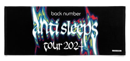 🌊 back number - anti sleeps tour 2024 - 毛巾 ♪︎