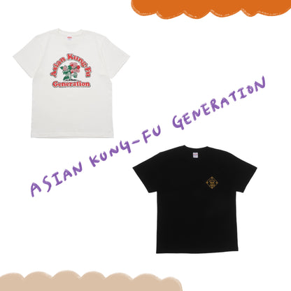 🍂 ASIAN KUNG-FU GENERATION - ファン感謝祭2024 - 短袖上衣(黑白) ♪