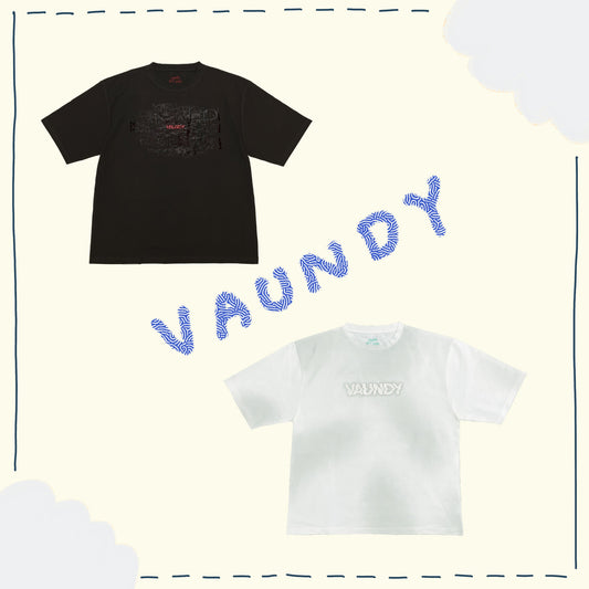 🍥 Vaundy - "FUSION" - TSP Logo/Block Logo 短袖上衣 ♪︎