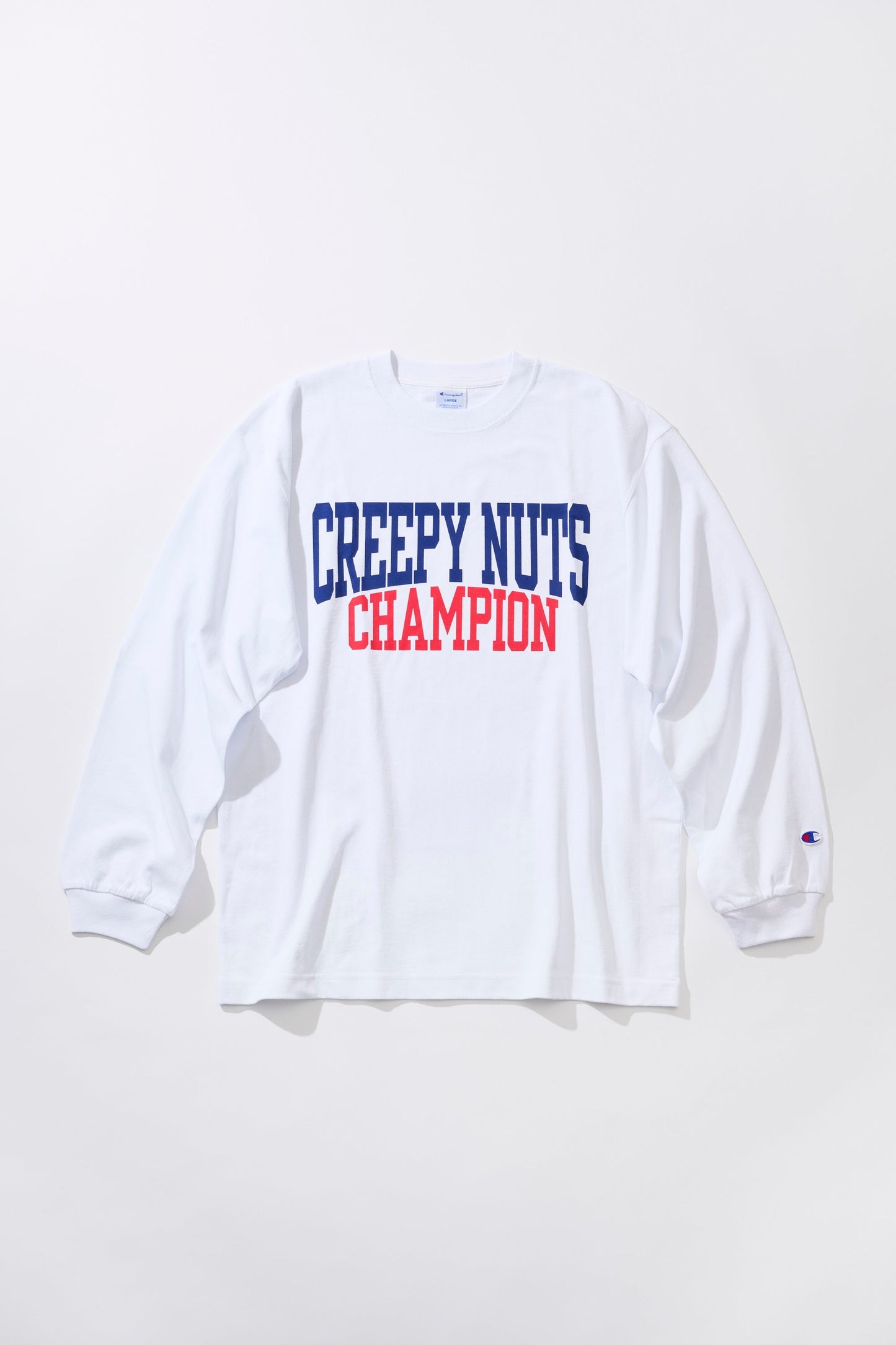 🥜 Creepy Nuts - Creepy Nuts × Champion 長袖上衣 ♪︎