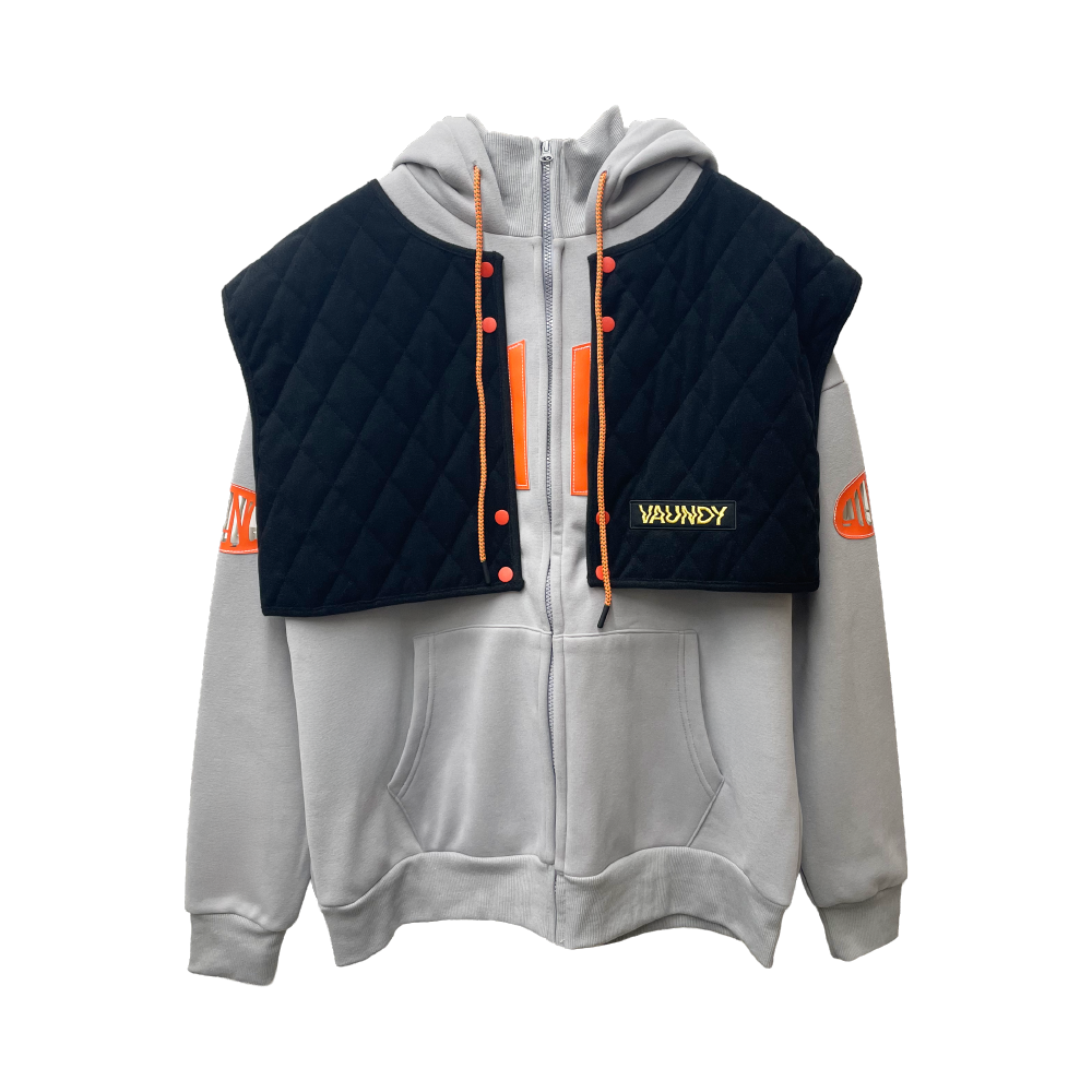 🍥 Vaundy - "SILENCE" - Patch Vest ShhHoodie ♪︎