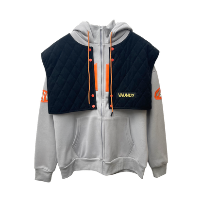 🍥 Vaundy - "SILENCE" - Patch Vest ShhHoodie ♪︎