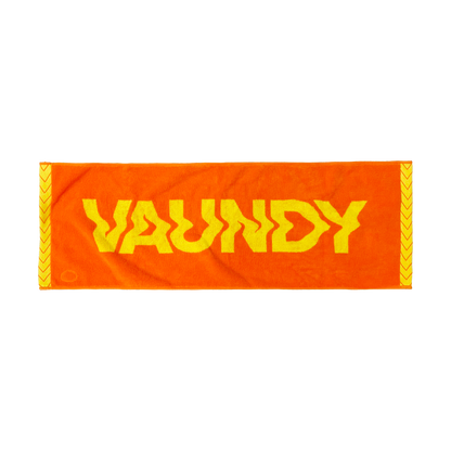 🍥 Vaundy - 【TOKYO limited】Logo Jacquard Towel［Orange×Yellow］ ♪︎