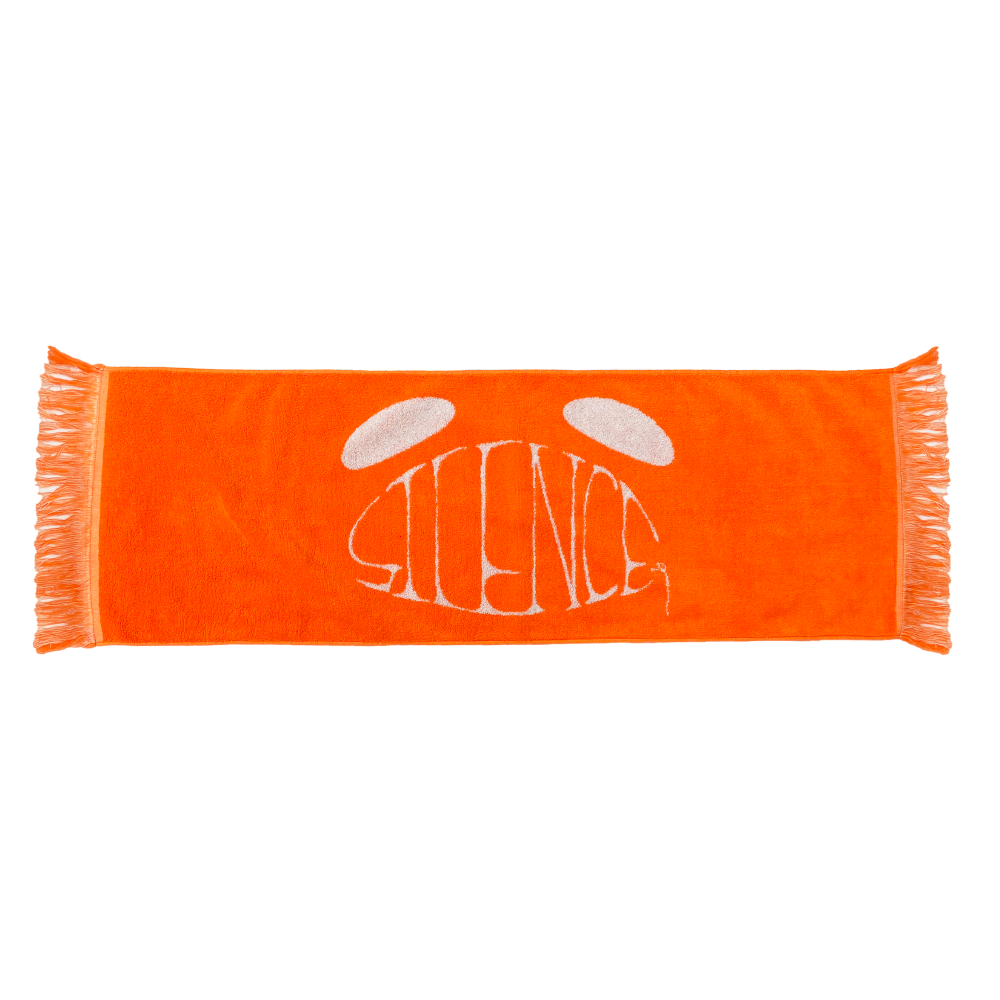🍥 Vaundy - "SILENCE" - Glitter Logo Towel ♪︎