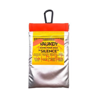 🍥 Vaundy - "SILENCE" - Snap Pouch［Silver］ ♪︎