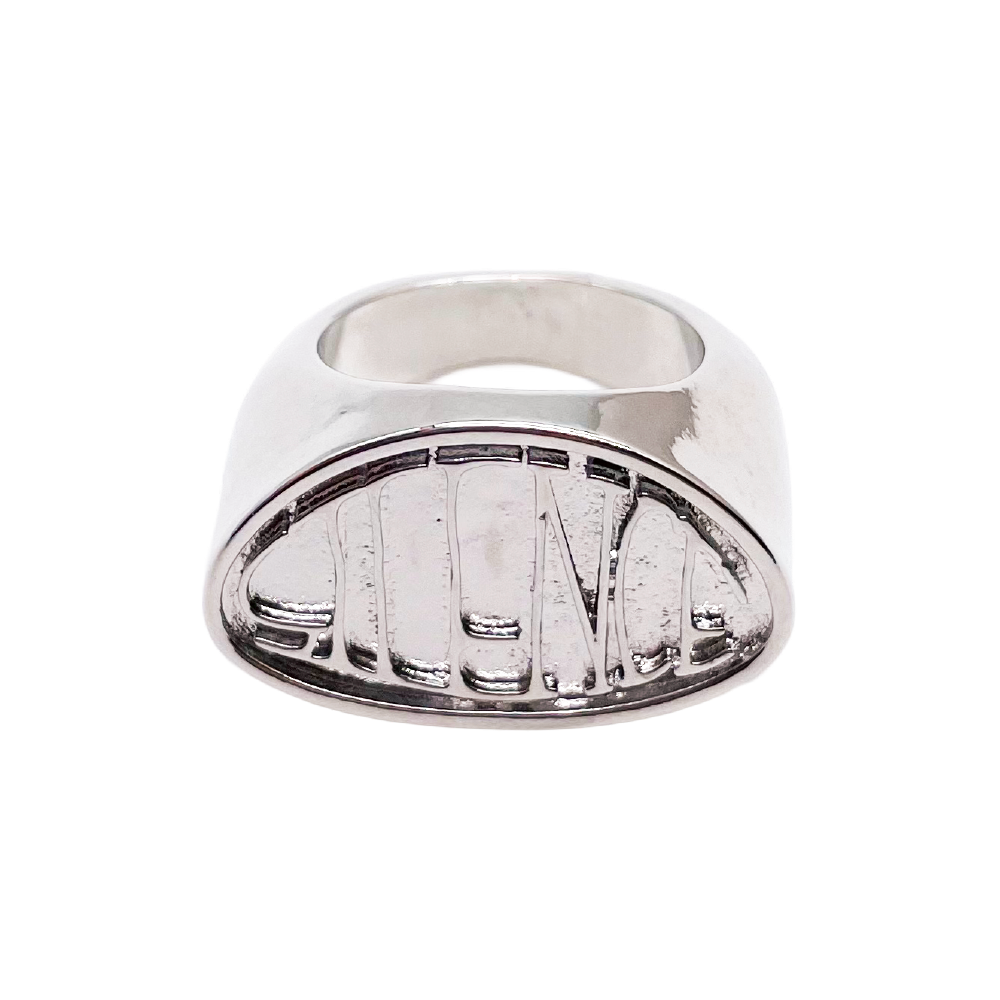 🍥 Vaundy - "SILENCE" - Logo Ring［Silver］ ♪︎