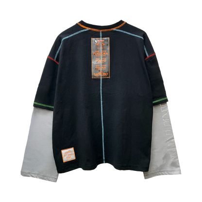 🍥 Vaundy - "SILENCE" - Logo Layered T-shirt［Black］ ♪︎