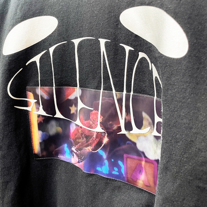 🍥 Vaundy - "SILENCE" - Logo Layered T-shirt［Black］ ♪︎