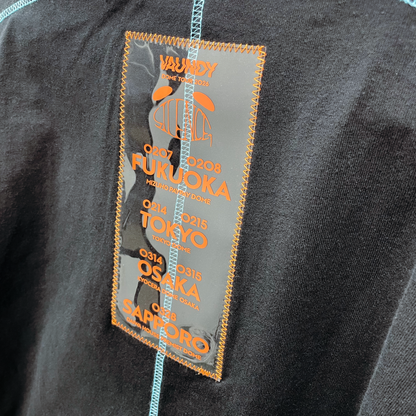 🍥 Vaundy - "SILENCE" - Logo Layered T-shirt［Black］ ♪︎