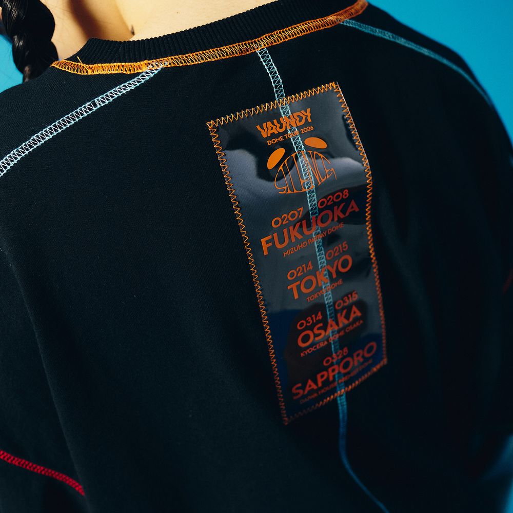 🍥 Vaundy - "SILENCE" - Logo Layered T-shirt［Black］ ♪︎