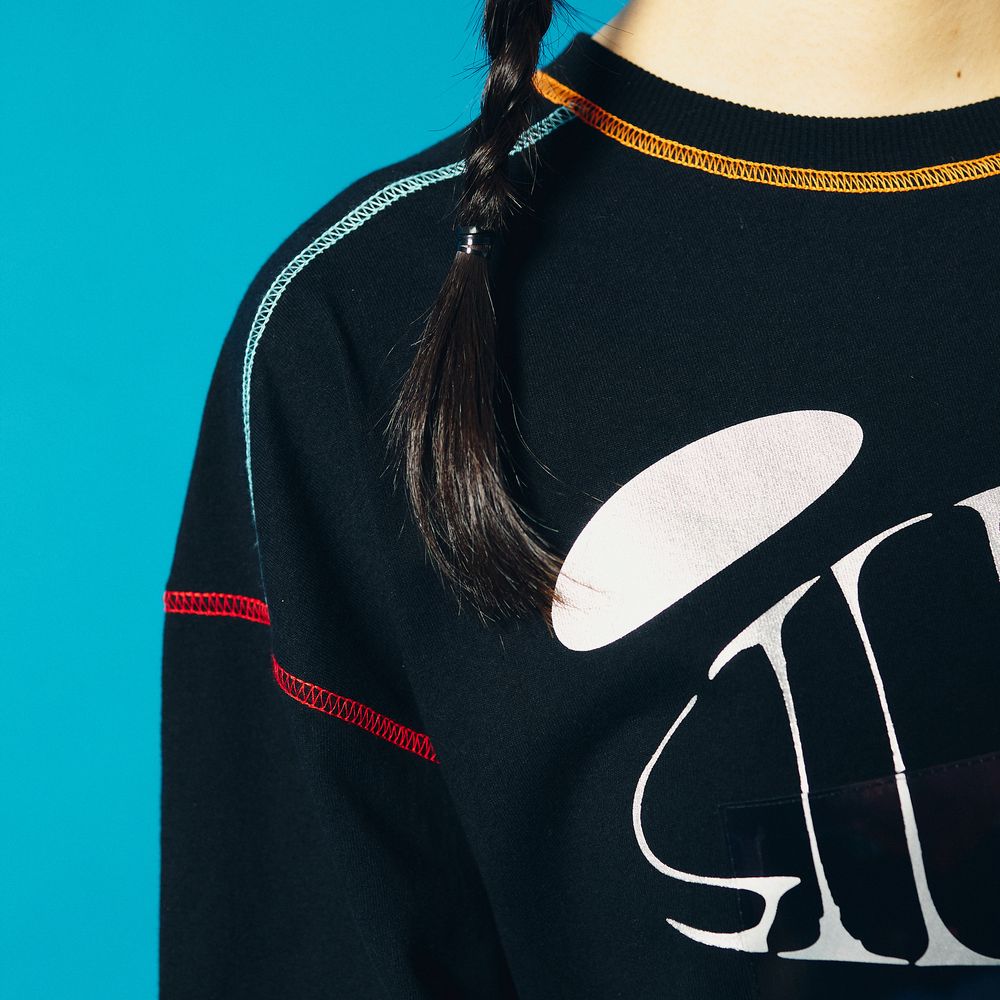 🍥 Vaundy - "SILENCE" - Logo Layered T-shirt［Black］ ♪︎