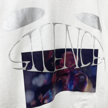 🍥 Vaundy - "SILENCE" - Logo Layered T-shirt［White］ ♪︎