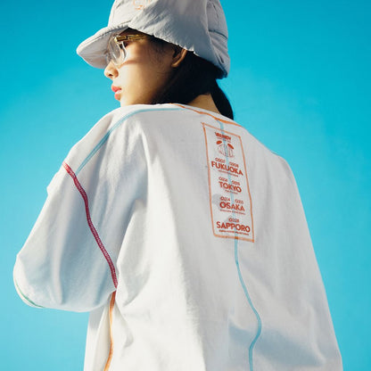 🍥 Vaundy - "SILENCE" - Logo Layered T-shirt［White］ ♪︎