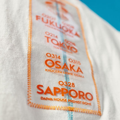 🍥 Vaundy - "SILENCE" - Logo Layered T-shirt［White］ ♪︎