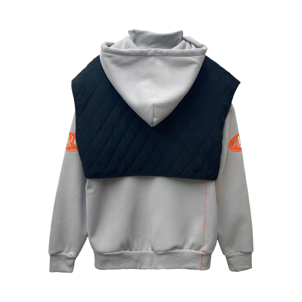 🍥 Vaundy - "SILENCE" - Patch Vest ShhHoodie ♪︎