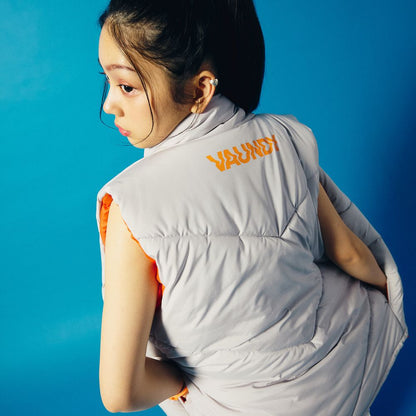 🍥 Vaundy - "SILENCE" - Logo Down Vest ♪︎