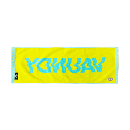 🍥 Vaundy - 【FUKUOKA limited】Logo Jacquard Towel［Light Blue×Yellow］ ♪︎