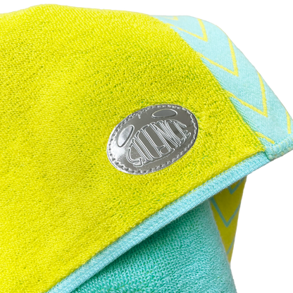 🍥 Vaundy - 【FUKUOKA limited】Logo Jacquard Towel［Light Blue×Yellow］ ♪︎