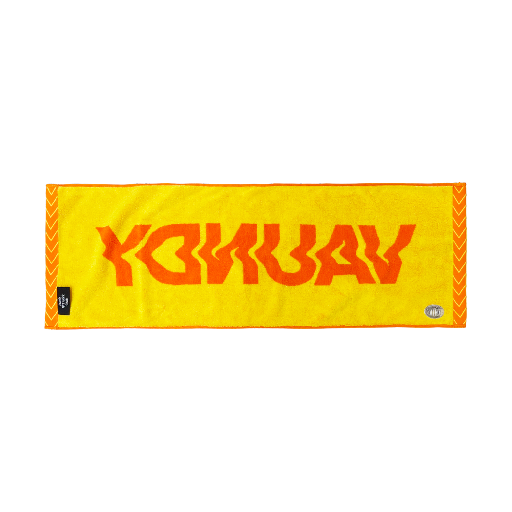 🍥 Vaundy - 【TOKYO limited】Logo Jacquard Towel［Orange×Yellow］ ♪︎