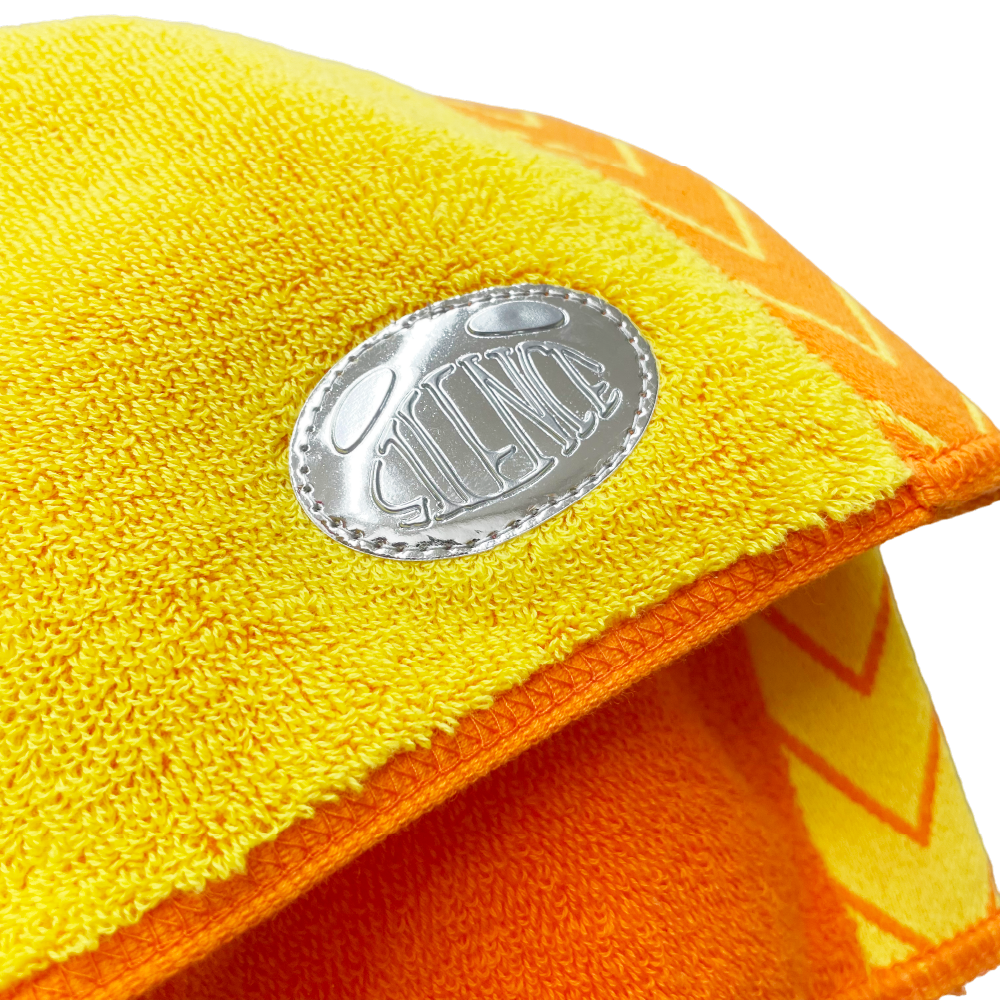 🍥 Vaundy - 【TOKYO limited】Logo Jacquard Towel［Orange×Yellow］ ♪︎