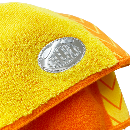 🍥 Vaundy - 【TOKYO limited】Logo Jacquard Towel［Orange×Yellow］ ♪︎