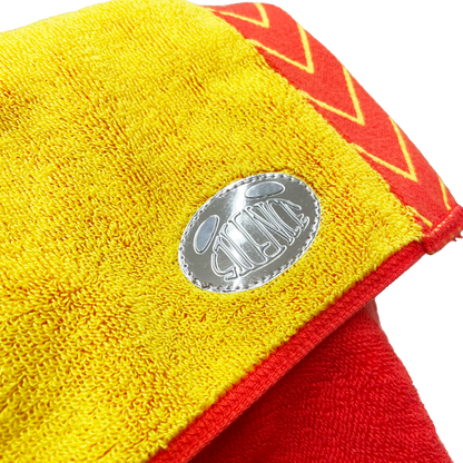 🍥 Vaundy - 【OSAKA limited】Logo Jacquard Towel［Red×Yellow］ ♪︎