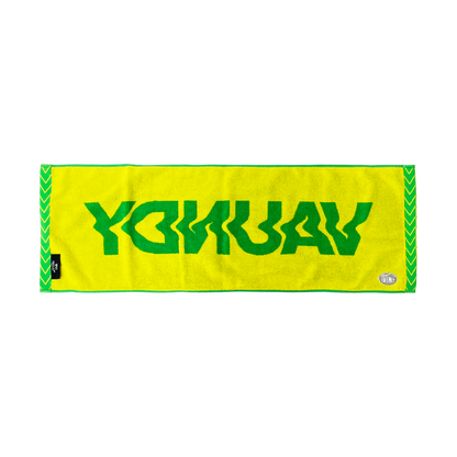 🍥 Vaundy - 【HOKKAIDO limited】Logo Jacquard Towel［Green×Yellow］ ♪︎