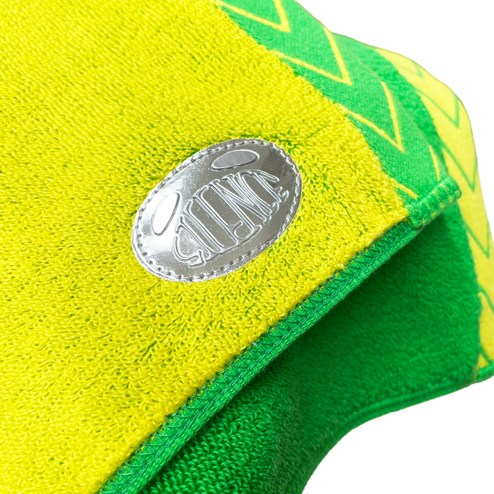🍥 Vaundy - 【HOKKAIDO limited】Logo Jacquard Towel［Green×Yellow］ ♪︎