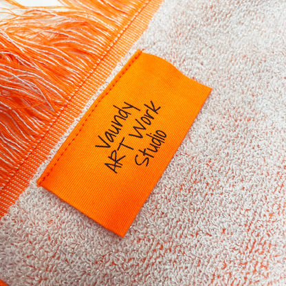 🍥 Vaundy - "SILENCE" - Glitter Logo Towel ♪︎