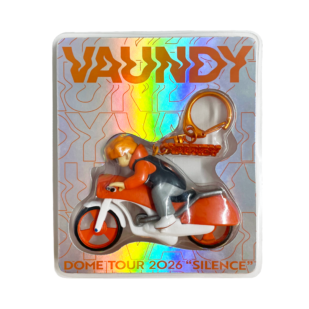 🍥 Vaundy - "SILENCE" - Mini Vaundy Keychain［Bike］ ♪︎