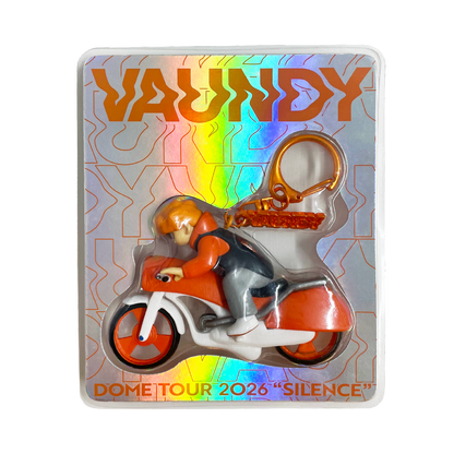 🍥 Vaundy - "SILENCE" - Mini Vaundy Keychain［Bike］ ♪︎