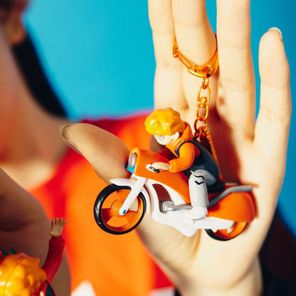 🍥 Vaundy - "SILENCE" - Mini Vaundy Keychain［Bike］ ♪︎