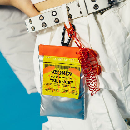 🍥 Vaundy - "SILENCE" - Snap Pouch［Silver］ ♪︎