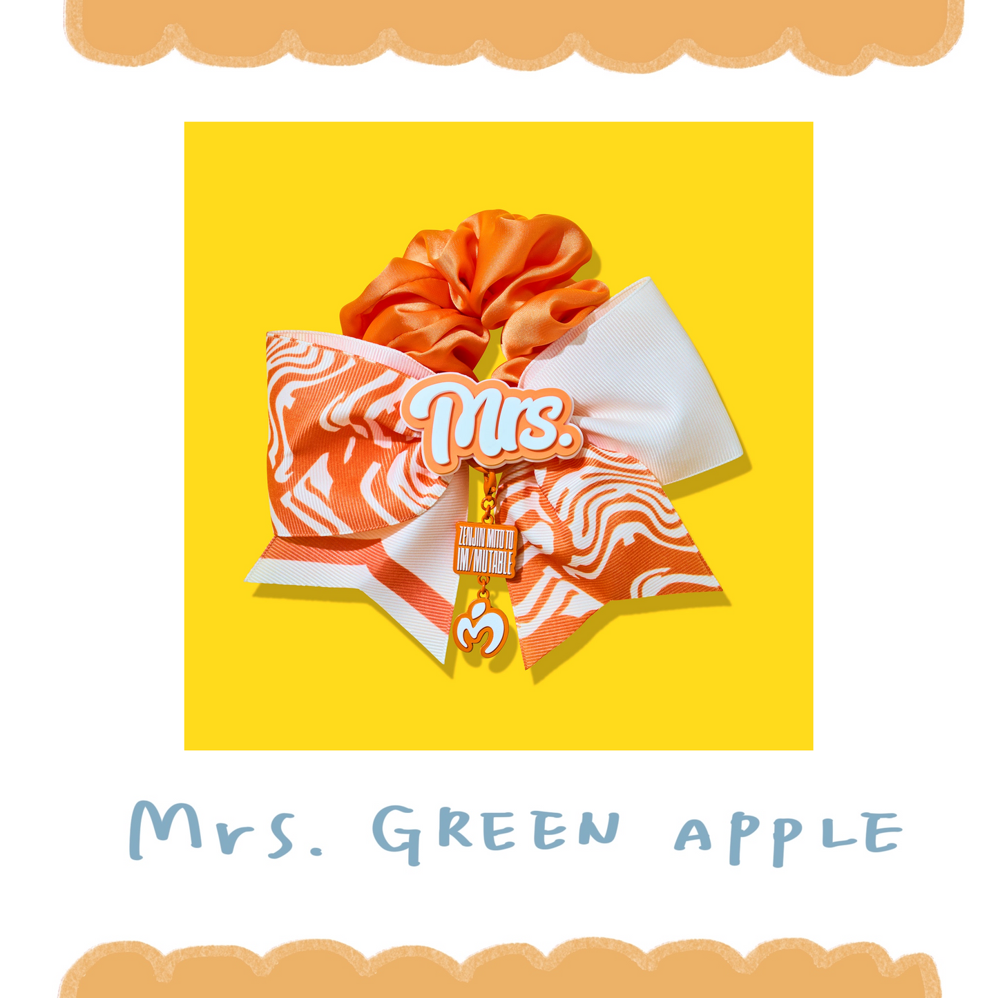 🍏 Mrs. GREEN APPLE - ≪ゼンジン未到とイ/ミュータブル〜間奏編〜≫ - 手燈蝴蝶結裝飾 ♪︎ - 【長期預購-10月下旬】