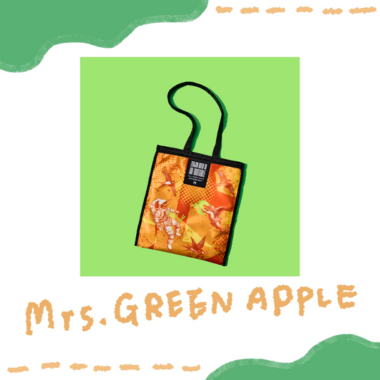 🍏 Mrs. GREEN APPLE - ≪ゼンジン未到とイ/ミュータブル〜間奏編〜≫ - IM/MUTABLE 雙面2way托特包 ♪︎ - 【長期預購-10月下旬】