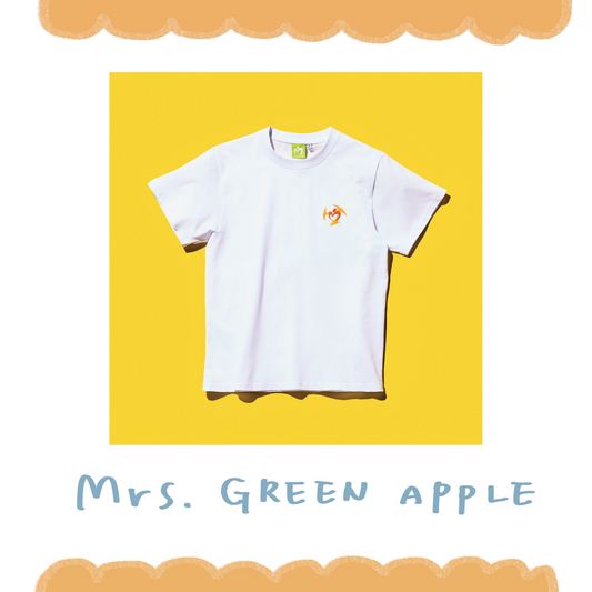 🍏 Mrs. GREEN APPLE - ≪ゼンジン未到とイ/ミュータブル〜間奏編〜≫ - IM/MUTABLE LOGO T-Shirt B / White ♪︎ - 【長期預購-10月下旬】