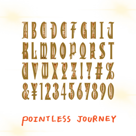 👑🐂 Pointless Journey 常田大希 - INITIAL RING– 金色 ♪︎ - 【長期預購-2026/01】