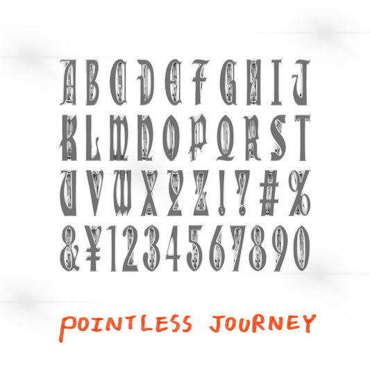 👑🐂 Pointless Journey 常田大希 - INITIAL RING– 銀色 ♪︎ - 【長期預購-2026/01】