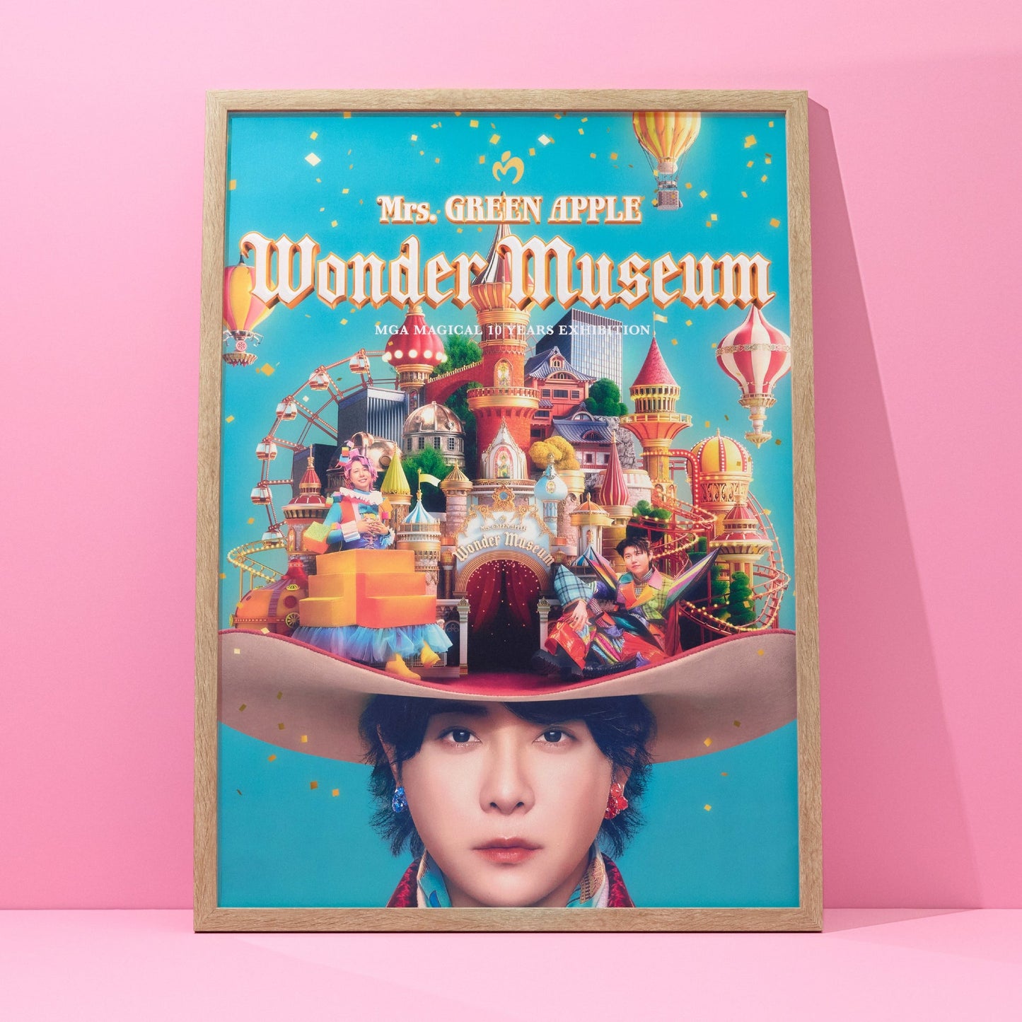 🍏 Mrs. GREEN APPLE - 『Wonder Museum』 - 海報(B2尺寸) ♪︎ - 【長期預購-202606】