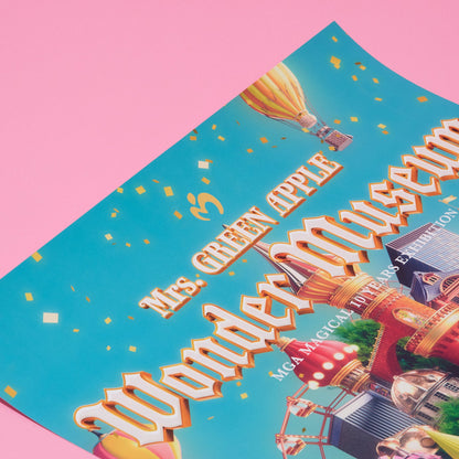 🍏 Mrs. GREEN APPLE - 『Wonder Museum』 - 海報(B2尺寸) ♪︎ - 【長期預購-202606】