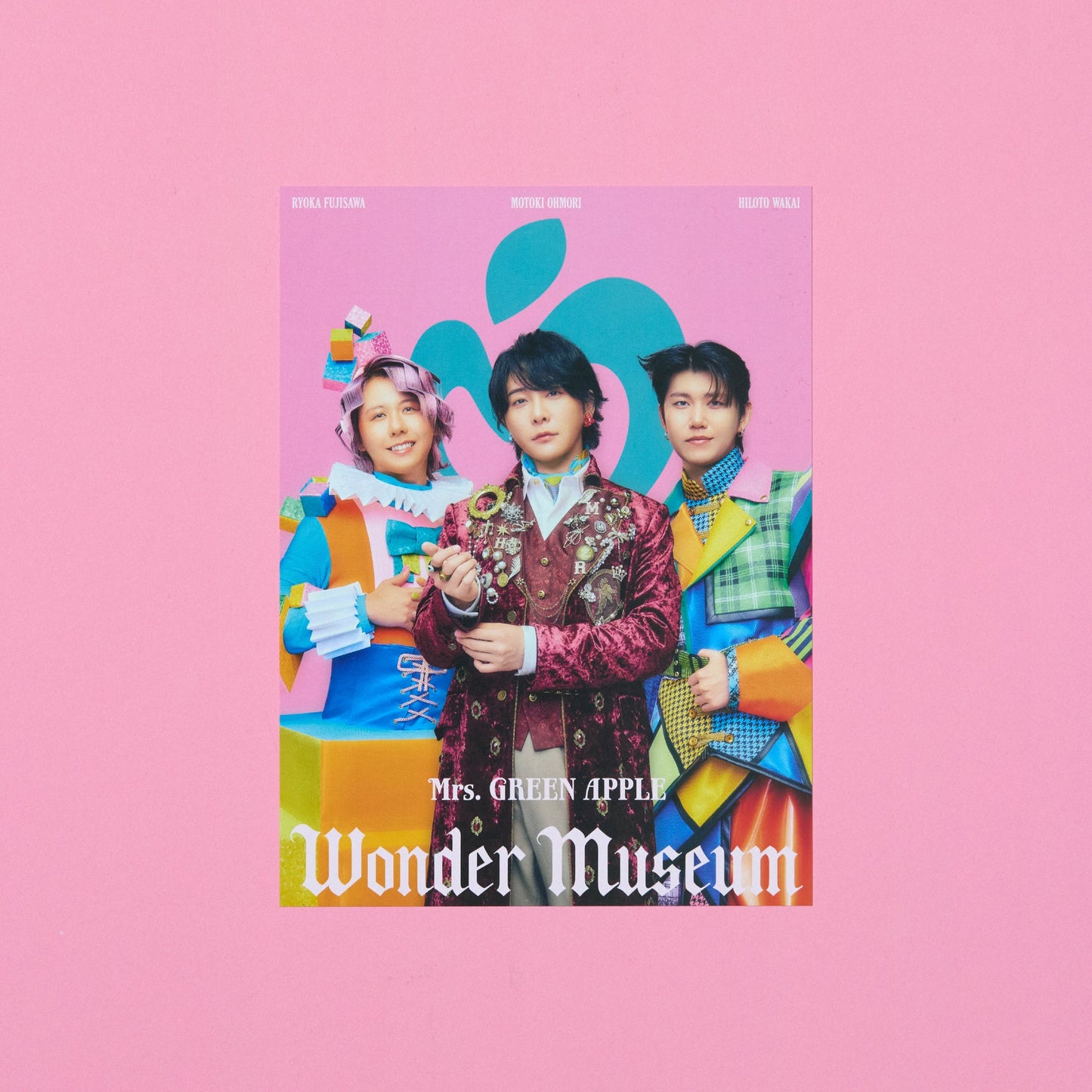 🍏 Mrs. GREEN APPLE - 『Wonder Museum』 - 明信片 (6張組) ♪︎ - 【長期預購-202606】