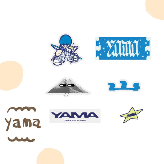 ☄️ Yama - 2025 type A 貼紙組 ♪︎