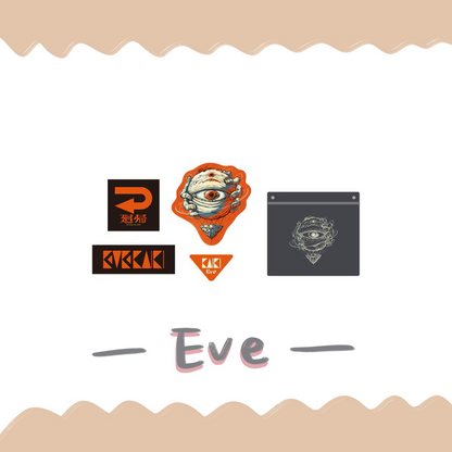 🎮 Eve - Eve Zepp Tour 2026「迴歸」 - 迴歸貼紙組 ♪︎